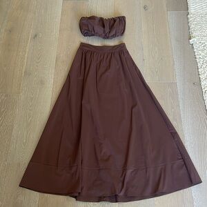 Dynamite Bubble Top & Skirt